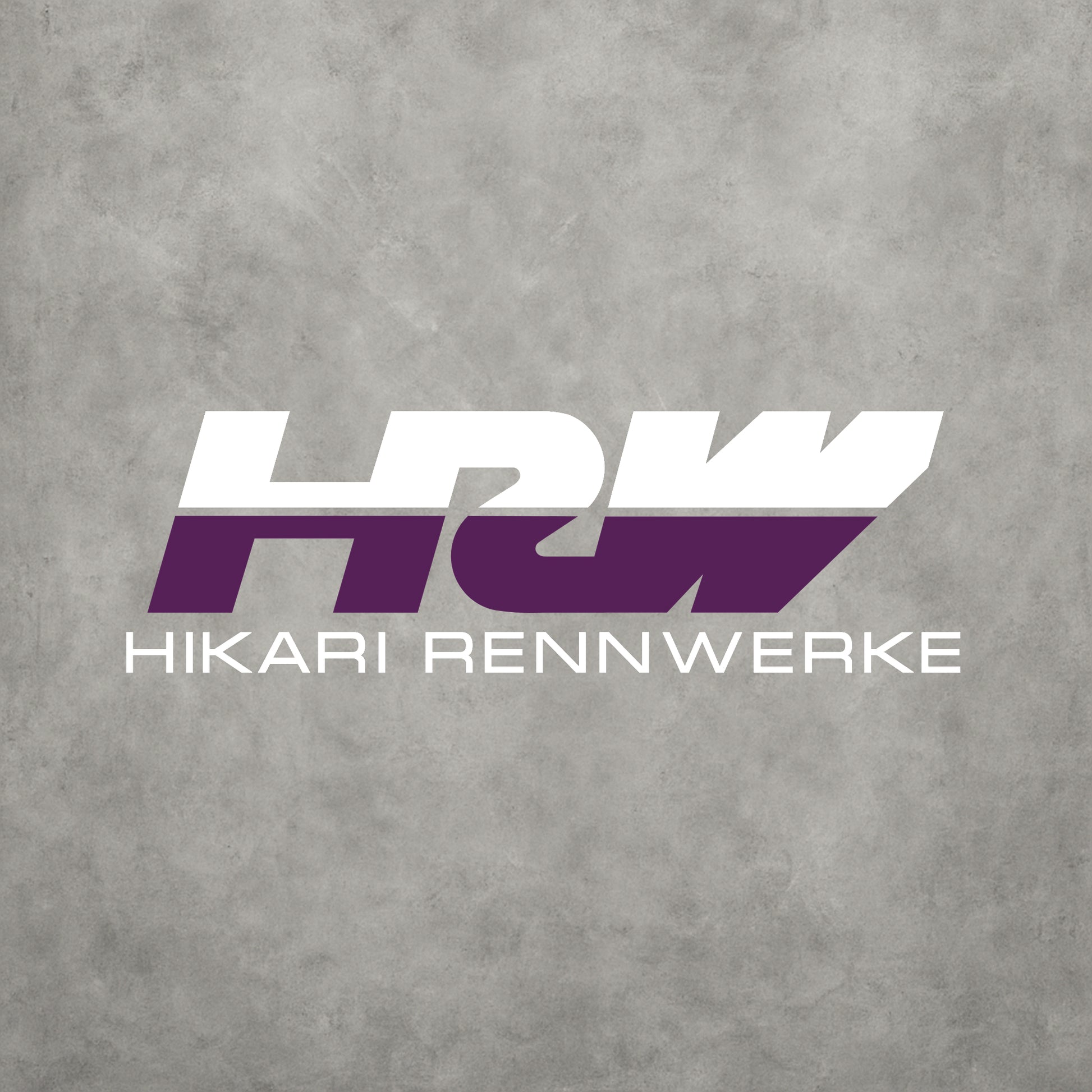 HRW Sticker (White & Purple)
